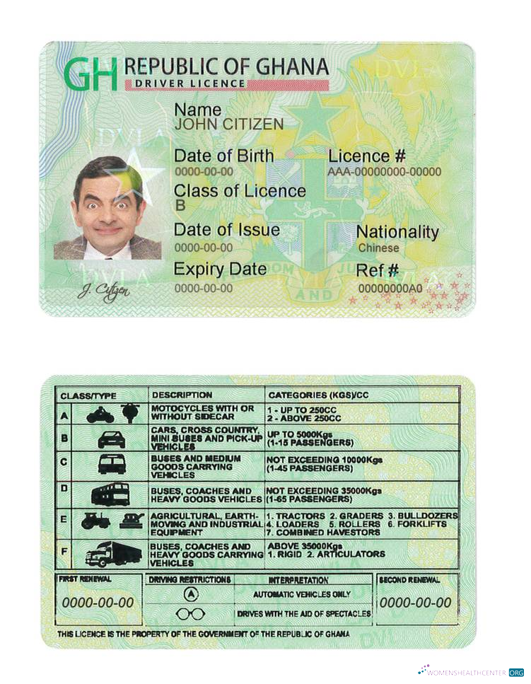 download Ghana driving license